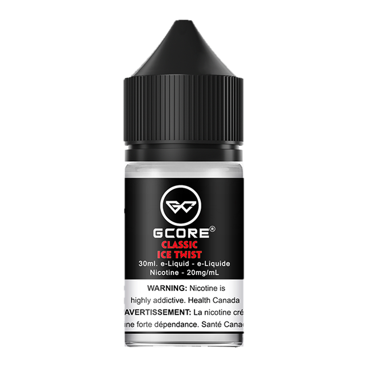 Gcore Salt Nic E-Juice 30mL Classic Ice Twist