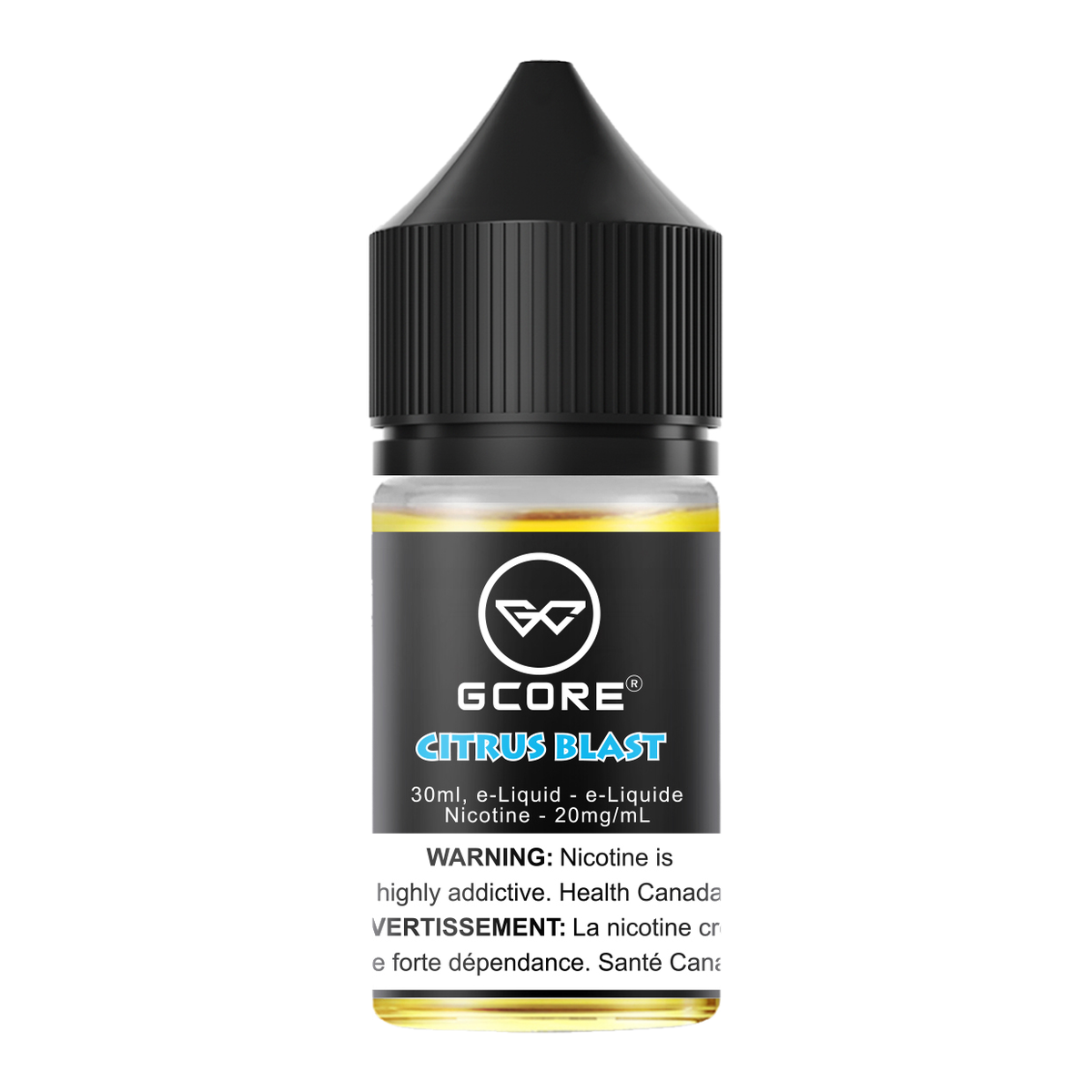 Gcore Salt Nic E-Juice 30mL Citrus Blast