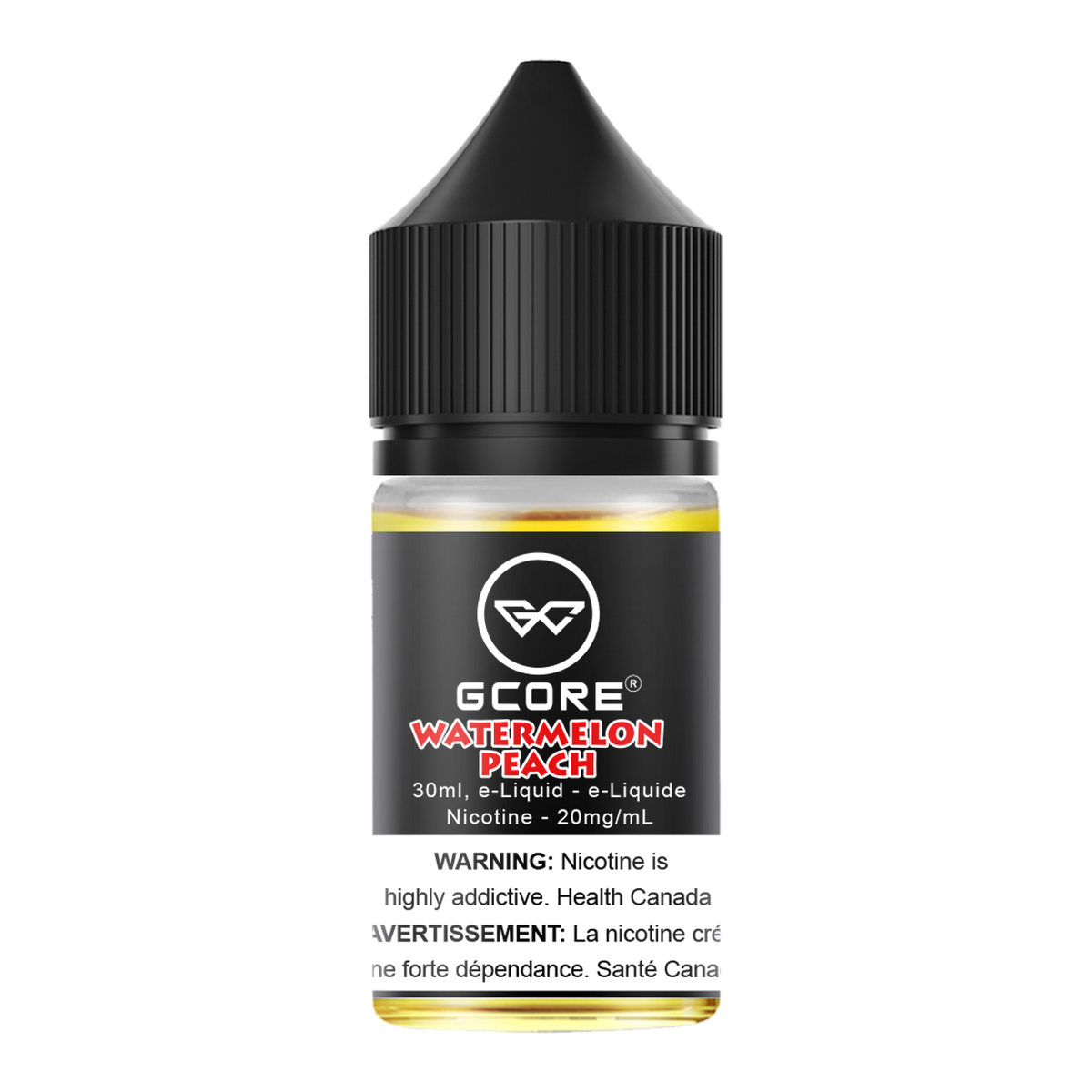 Gcore Salt Nic E-Juice 30mL Watermelon Peach