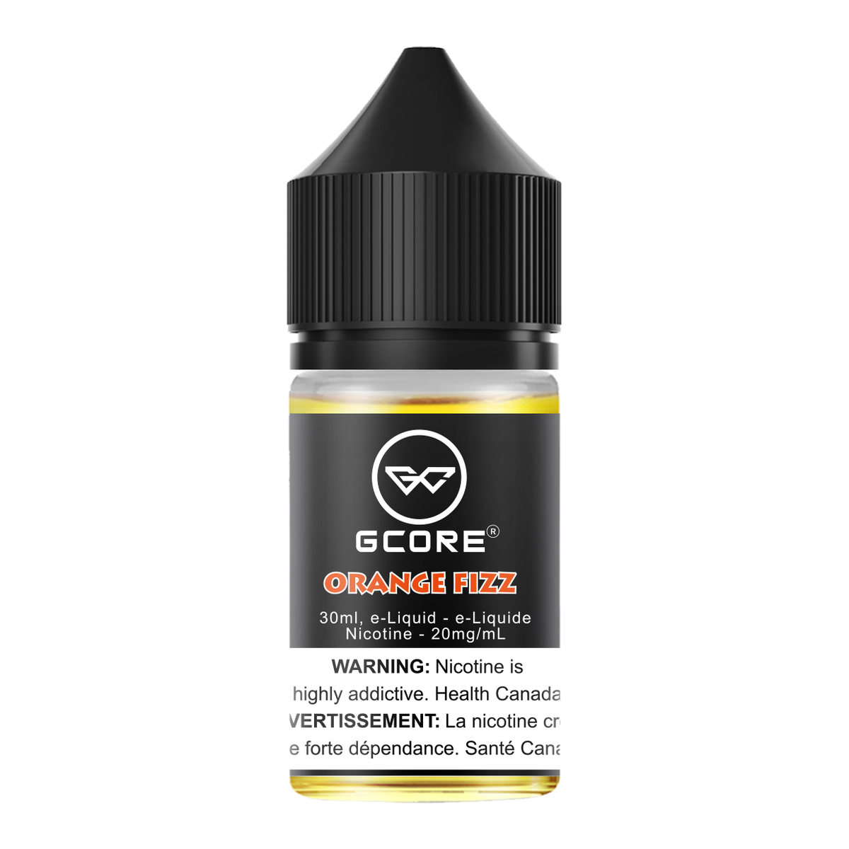 Gcore Salt Nic E-Juice 30mL Orange Fizz