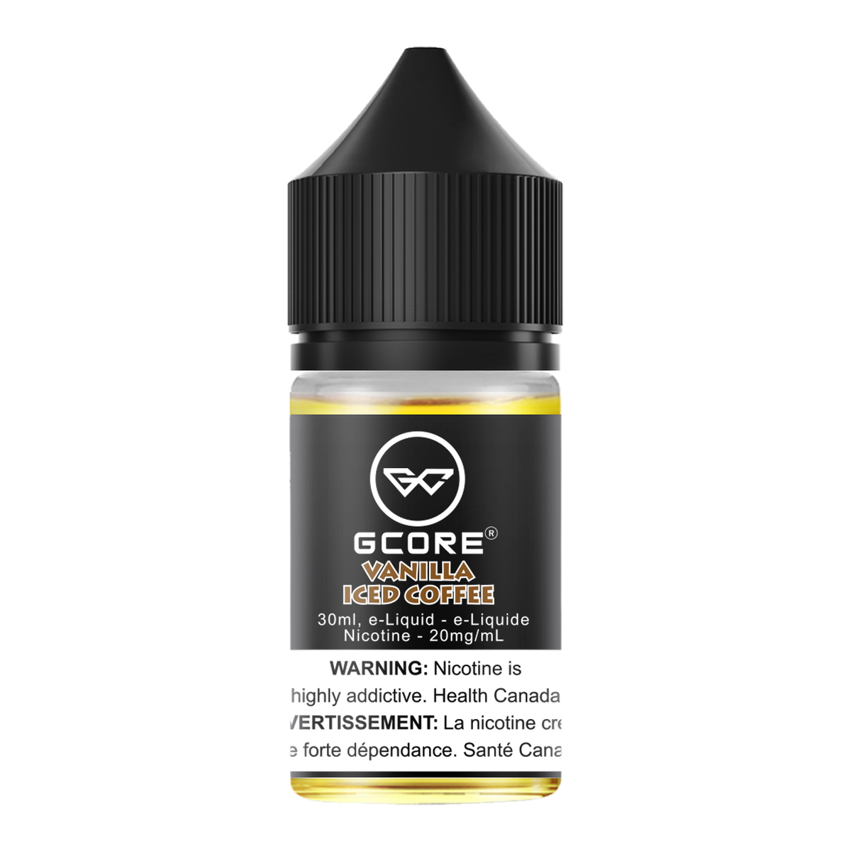 Gcore Salt Nic E-Juice 30mL Vanilla Iced Coffee