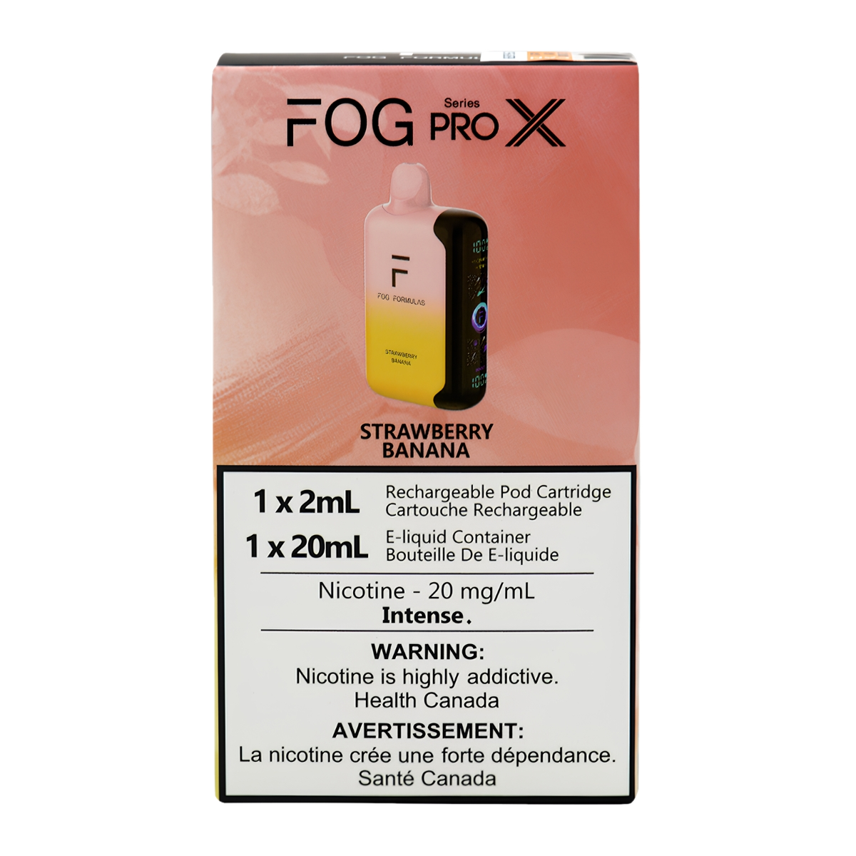 Fog Formulas Series Pro X Strawberry Banana