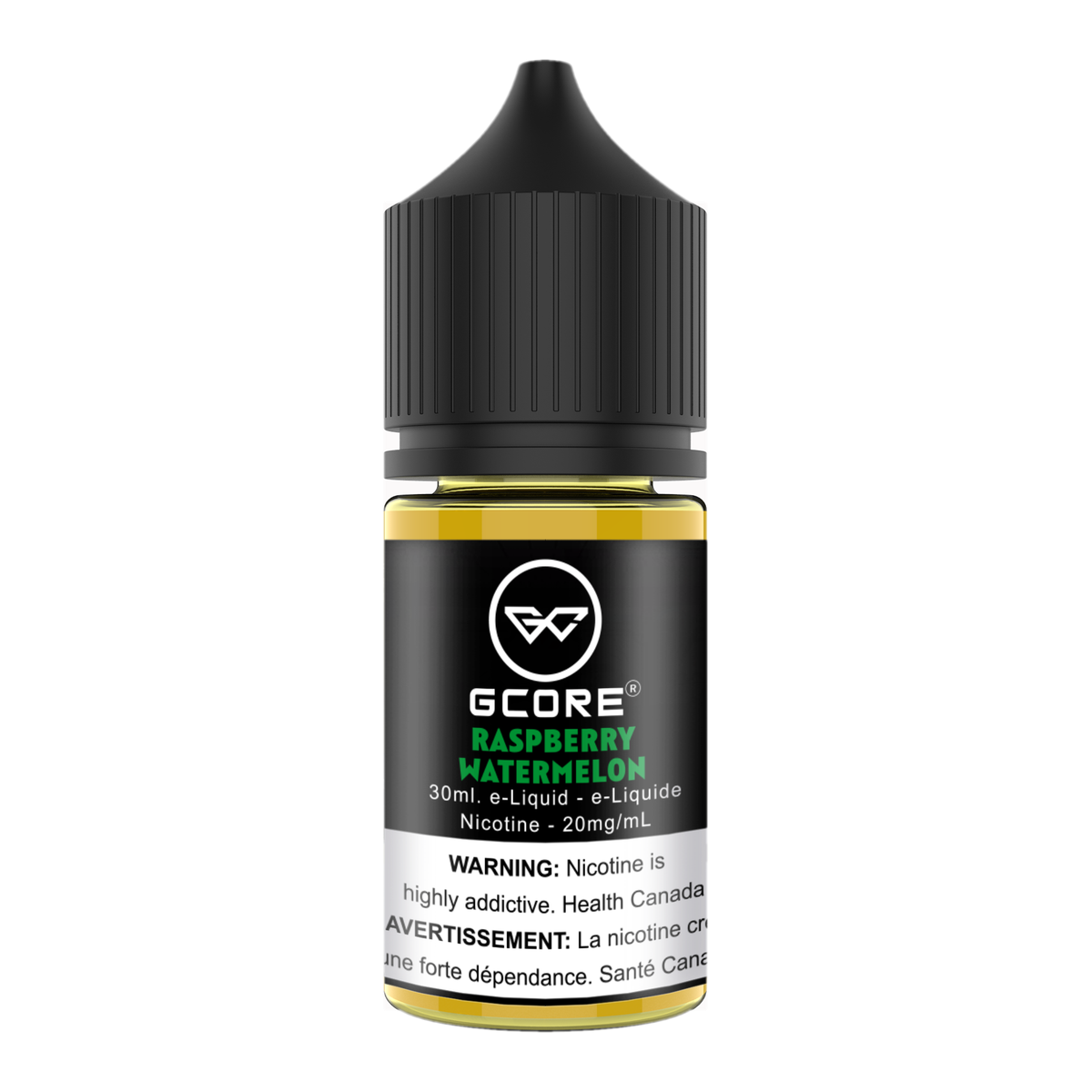 Gcore Salt Nic E-Juice 30mL Raspberry Watermelon Ice