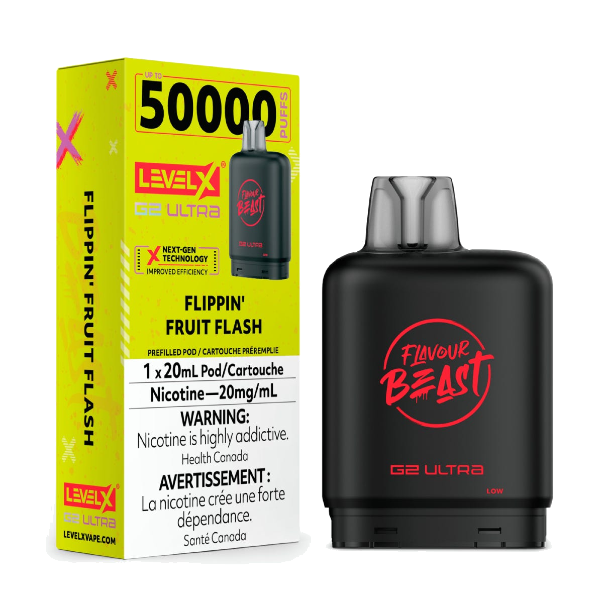 Level X Flavour Beast 50k G2 Ultra Pods
