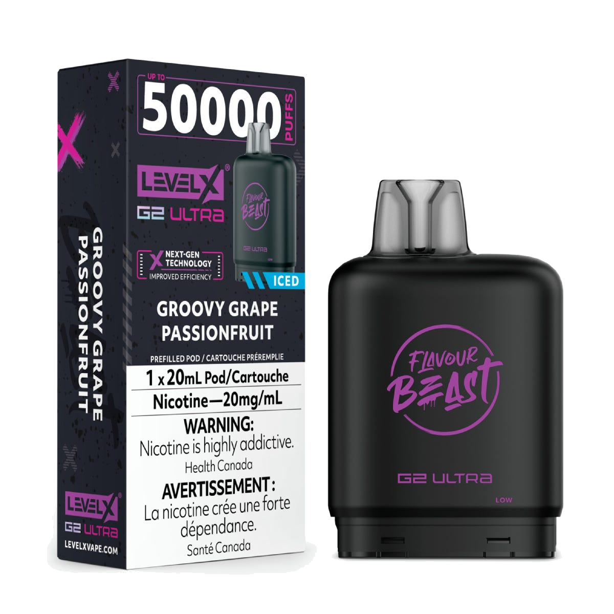 Level X Flavour Beast 50k G2 Ultra Pods