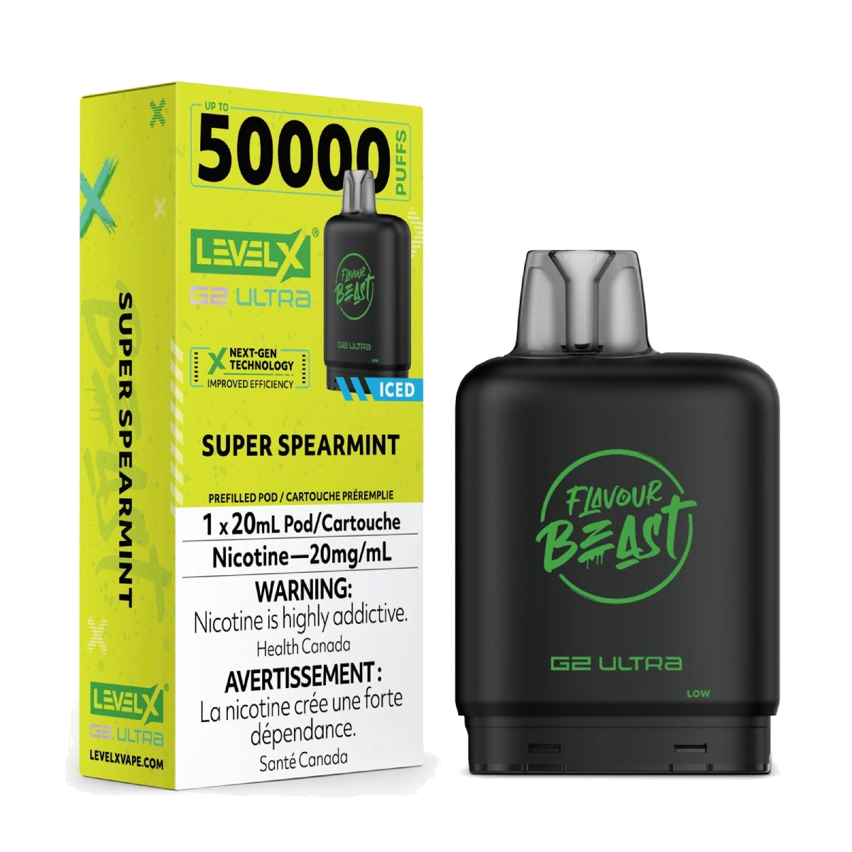 Level X Flavour Beast 50k G2 Ultra Pods
