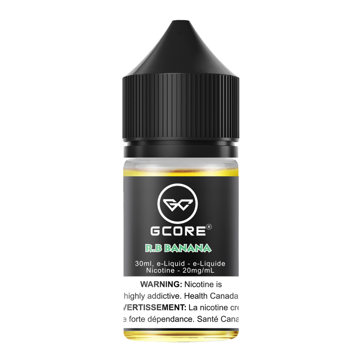 Gcore Salt Nic E-Juice 30mL R.B Banana