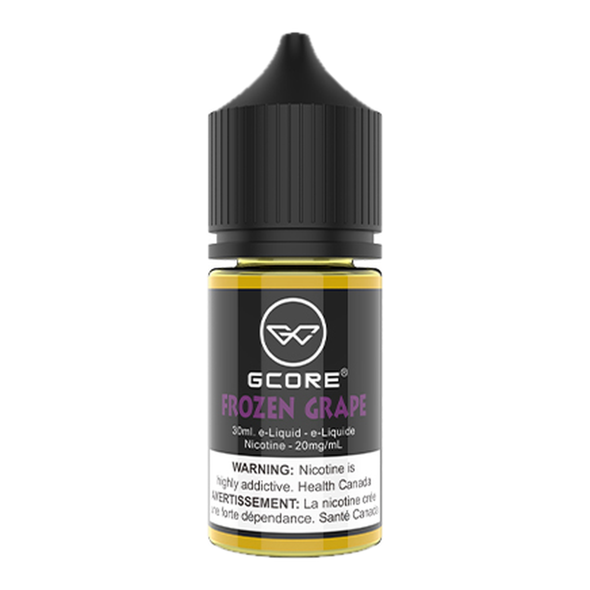 Gcore Salt Nic E-Juice 30mL Frozen Grape