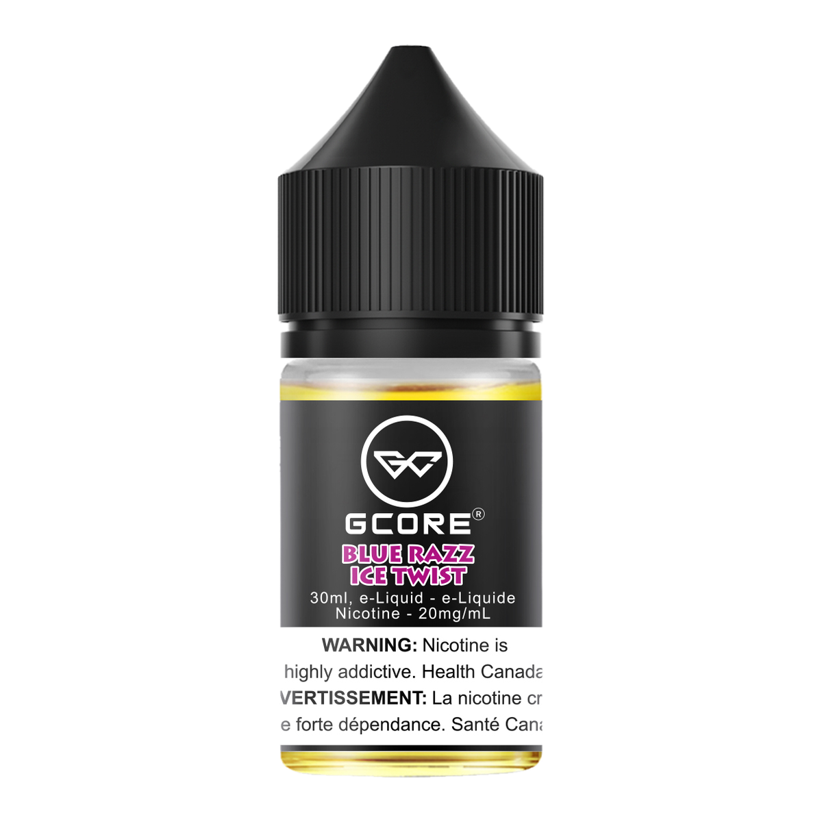 Gcore Salt Nic E-Juice 30mL Blue Razz Ice Twist