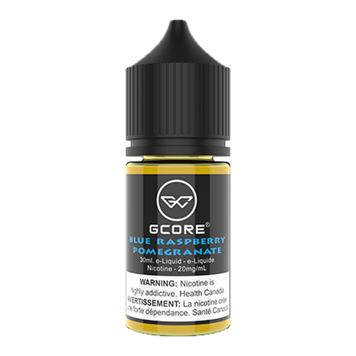 Gcore Salt Nic E-Juice 30mL Blue Raspberry Pomegranate