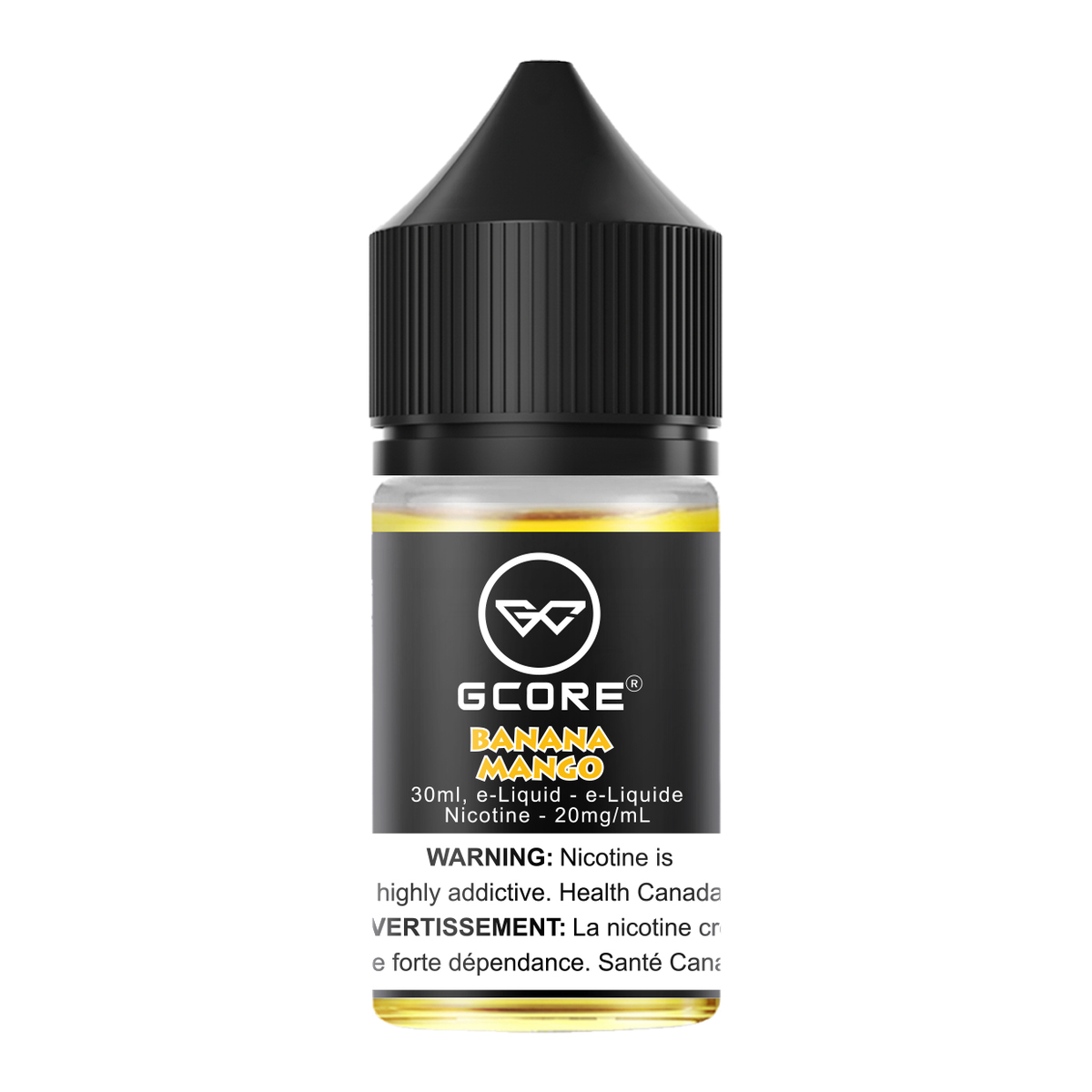 Gcore Salt Nic E-Juice 30mL Banana Mango