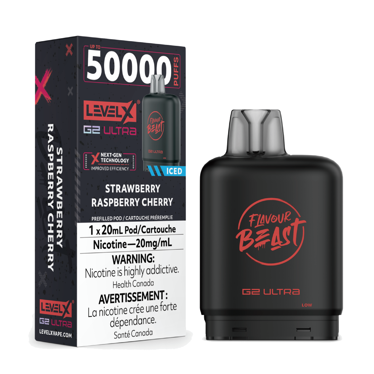 Level X Flavour Beast 50k G2 Ultra Pods