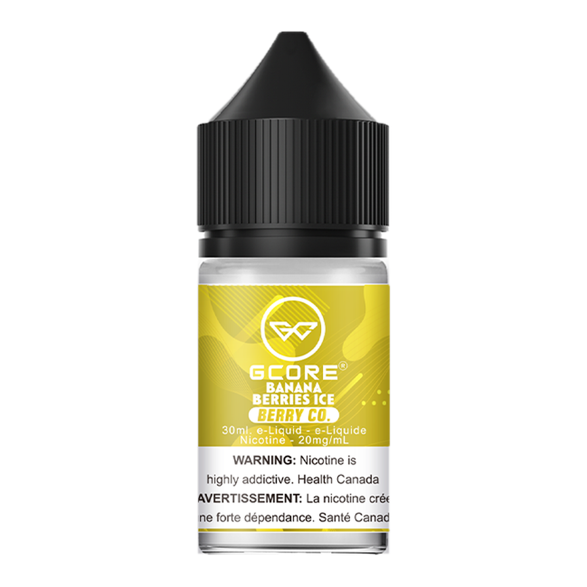 Gcore Salt Nic E-Juice 30mL Banana Berries Ice