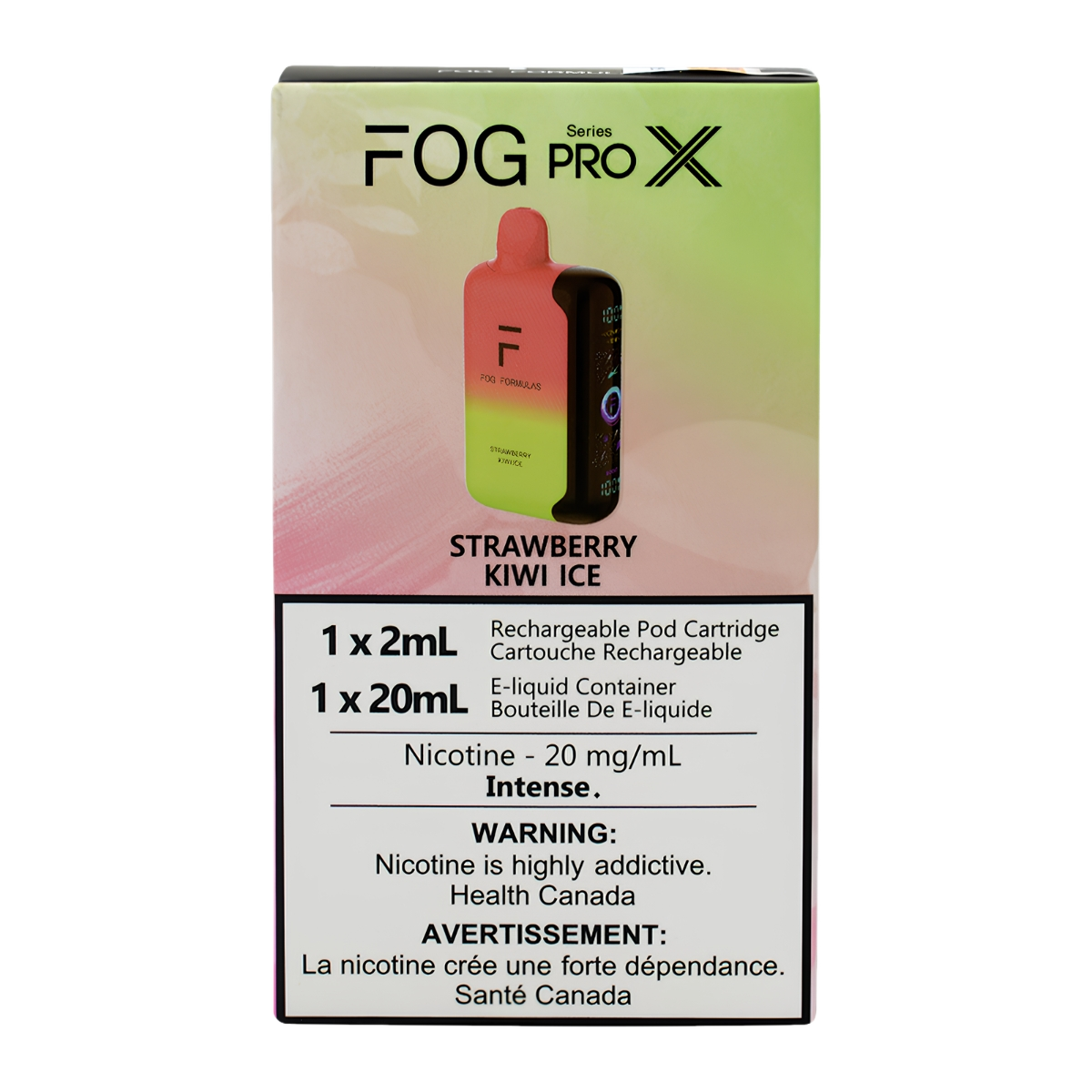 Fog Formulas Series Pro X Strawberry Kiwi Ice