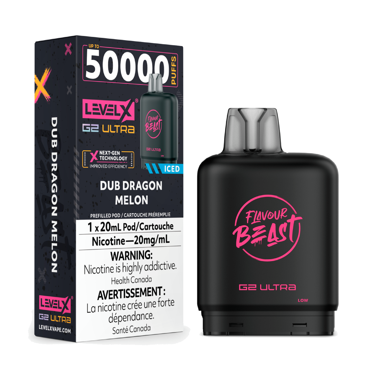 Level X Flavour Beast 50k G2 Ultra Pods