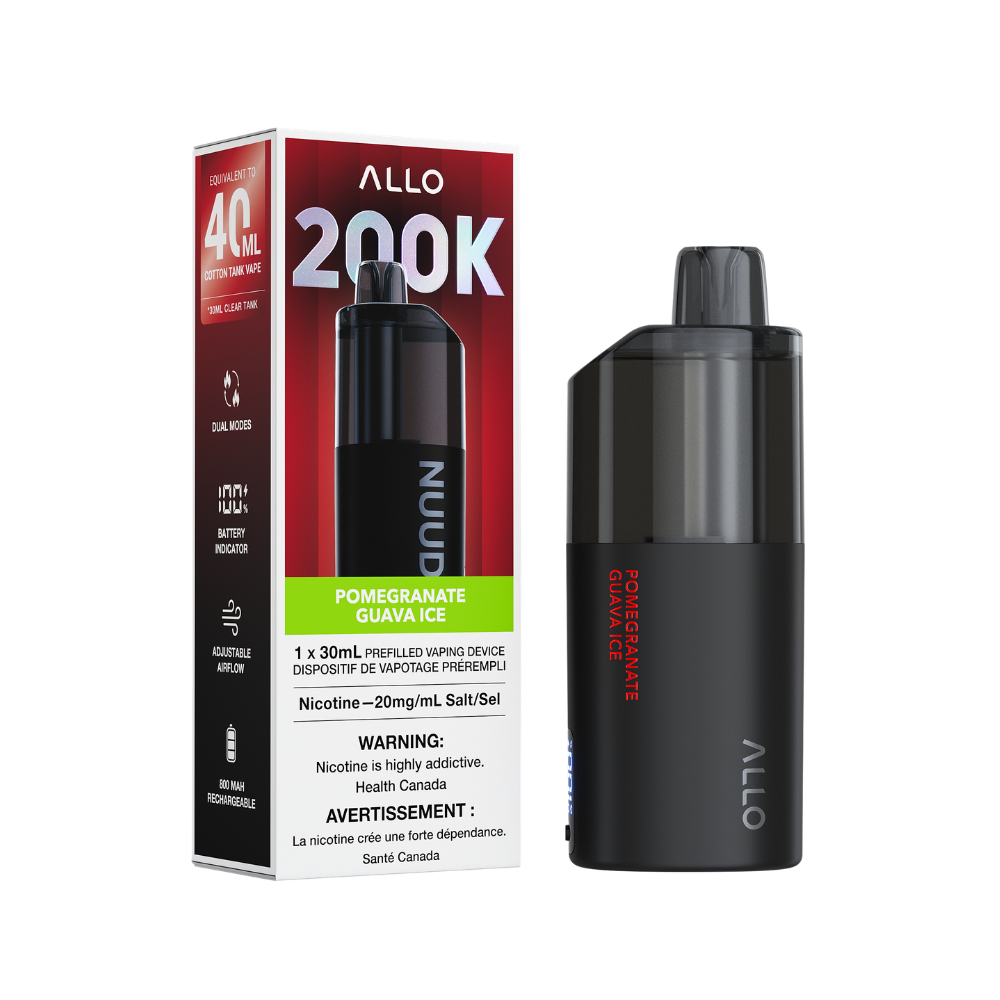 Allo Nuud 200K Pomegranate Guava Ice