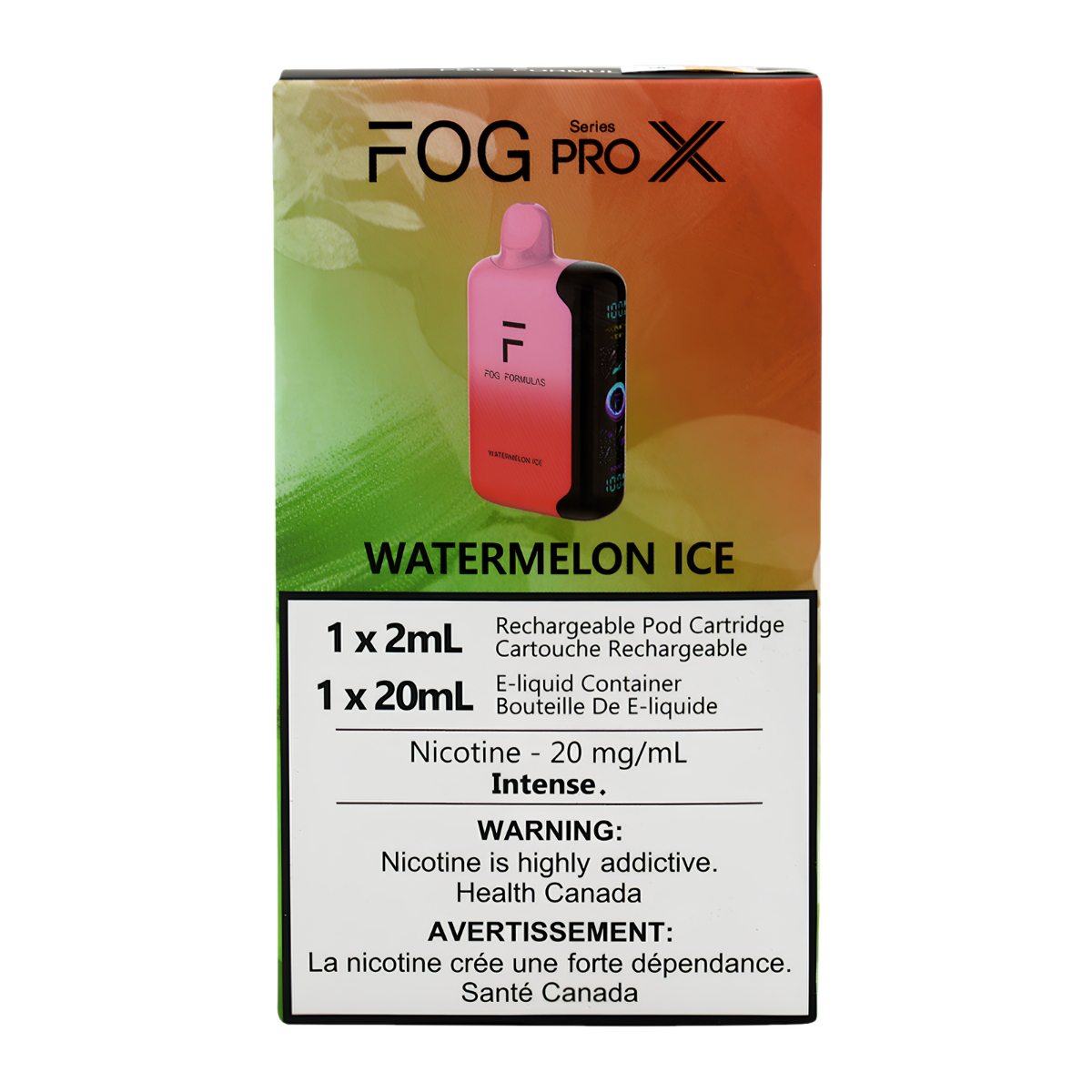 Fog Formulas Series Pro X Watermelon Ice