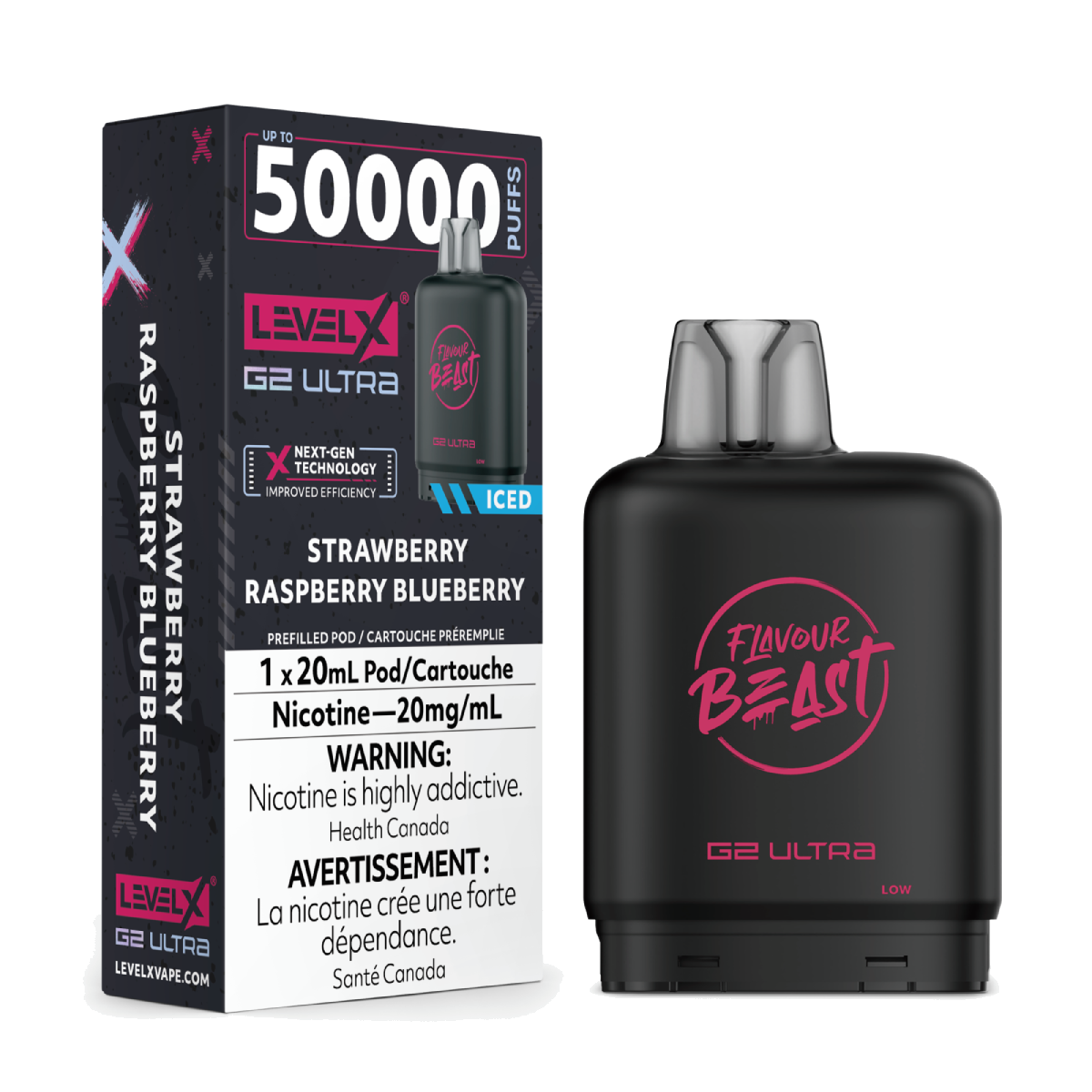 Level X Flavour Beast 50k G2 Ultra Pods