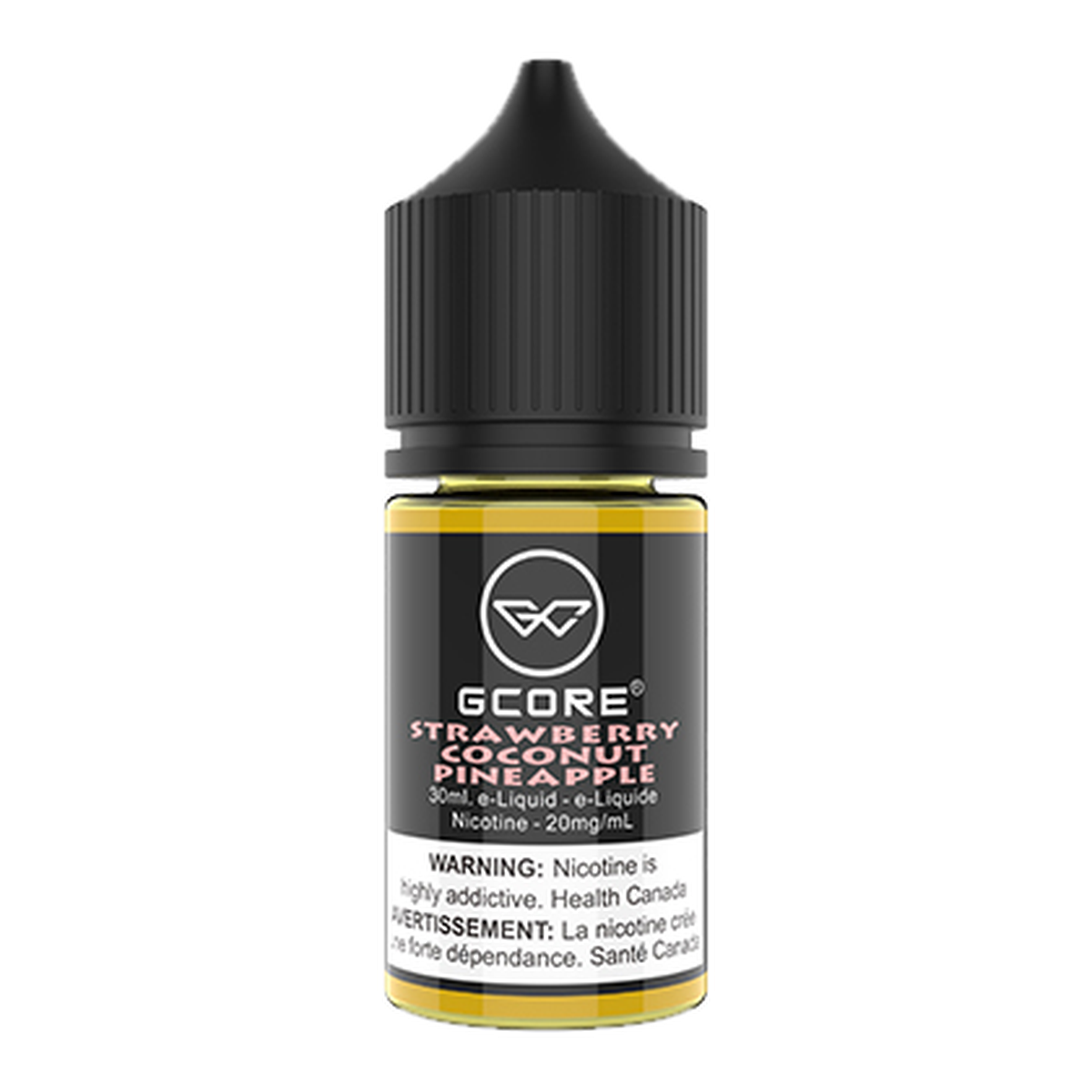 Gcore Salt Nic E-Juice 30mL Strawberry Coconut Pineapple