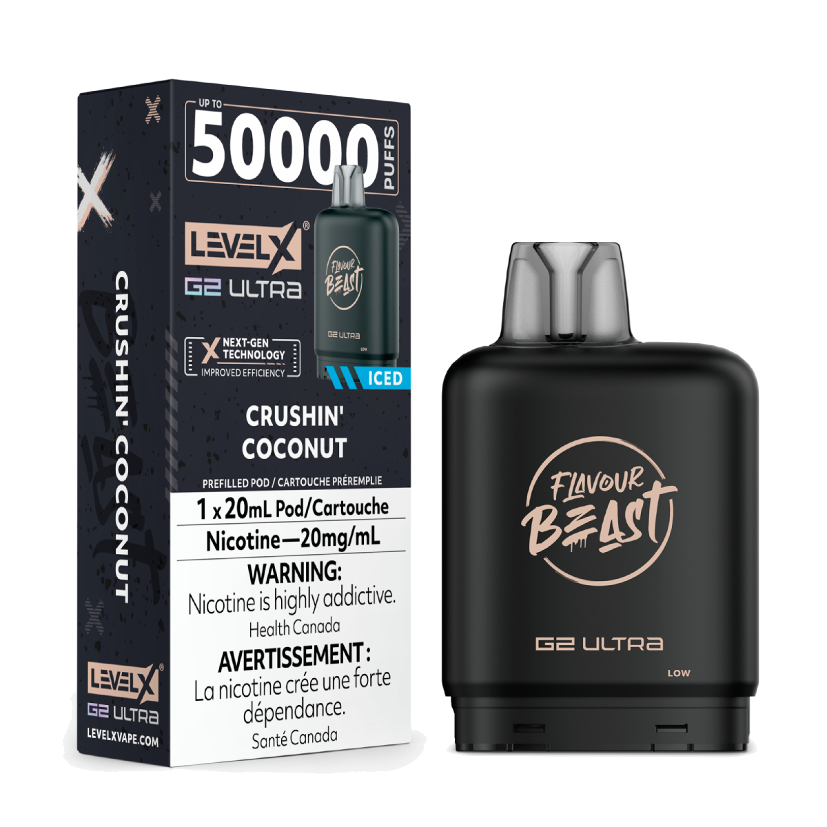 Level X Flavour Beast 50k G2 Ultra Pods