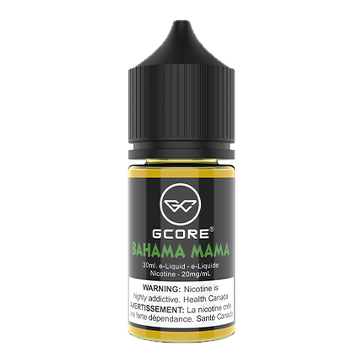 Gcore Salt Nic E-Juice 30mL Bahama Mama