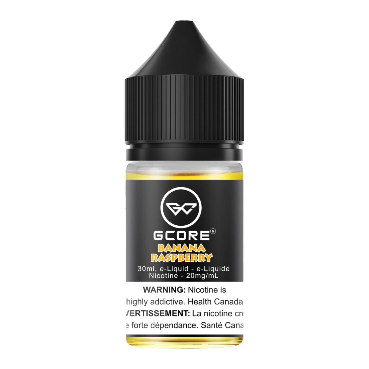 Gcore Salt Nic E-Juice 30mL Banana Raspberry