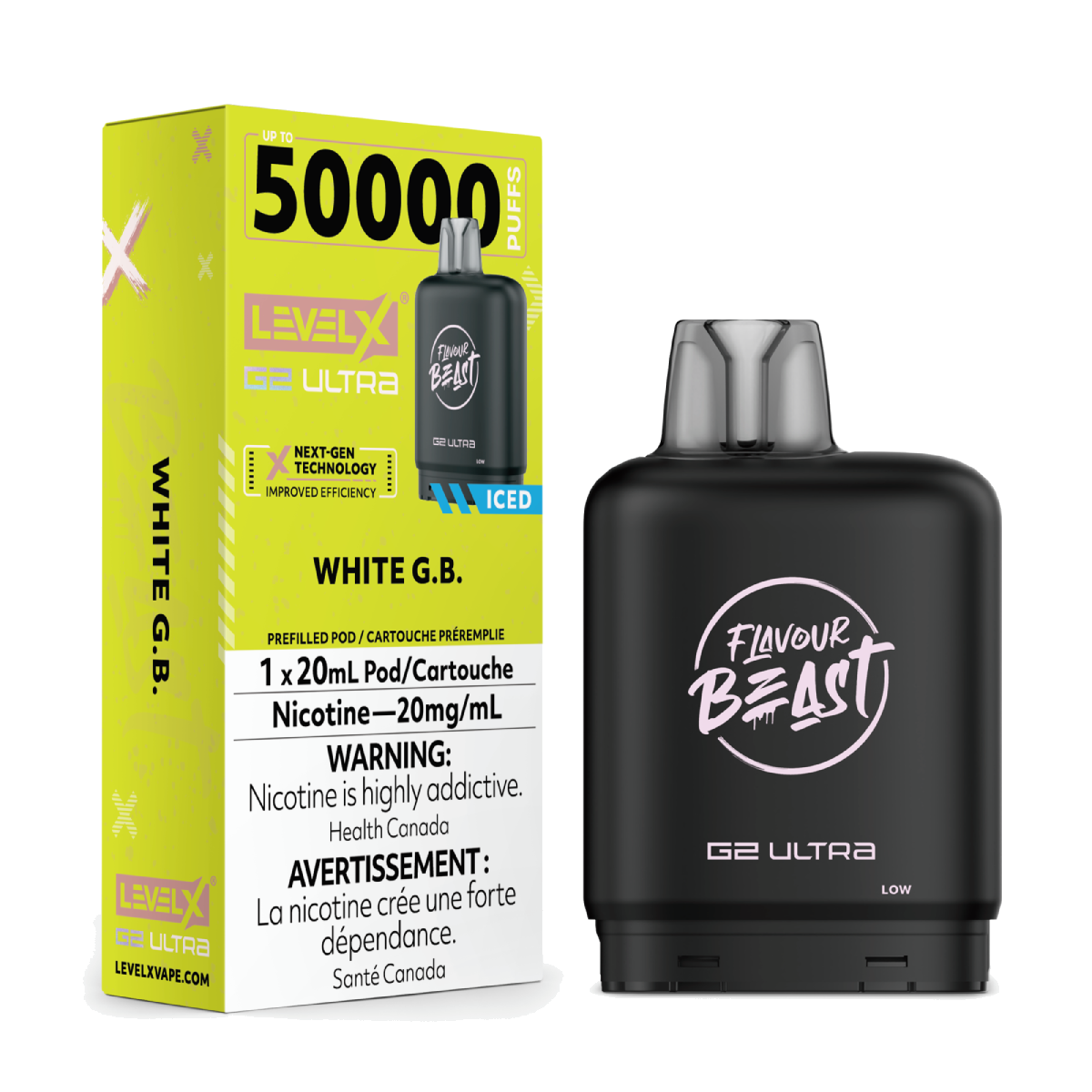 Level X Flavour Beast 50k G2 Ultra Pods