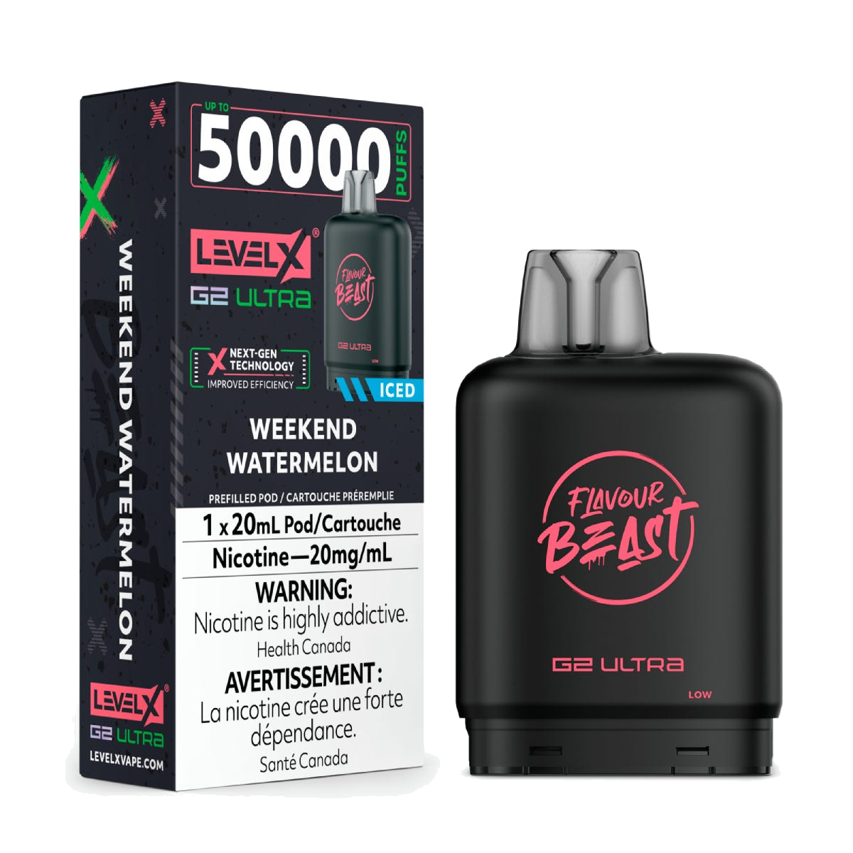 Level X Flavour Beast 50k G2 Ultra Pods