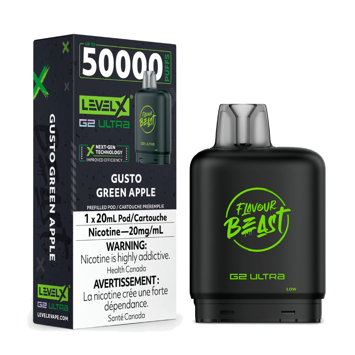 Level X Flavour Beast 50k G2 Ultra Pods