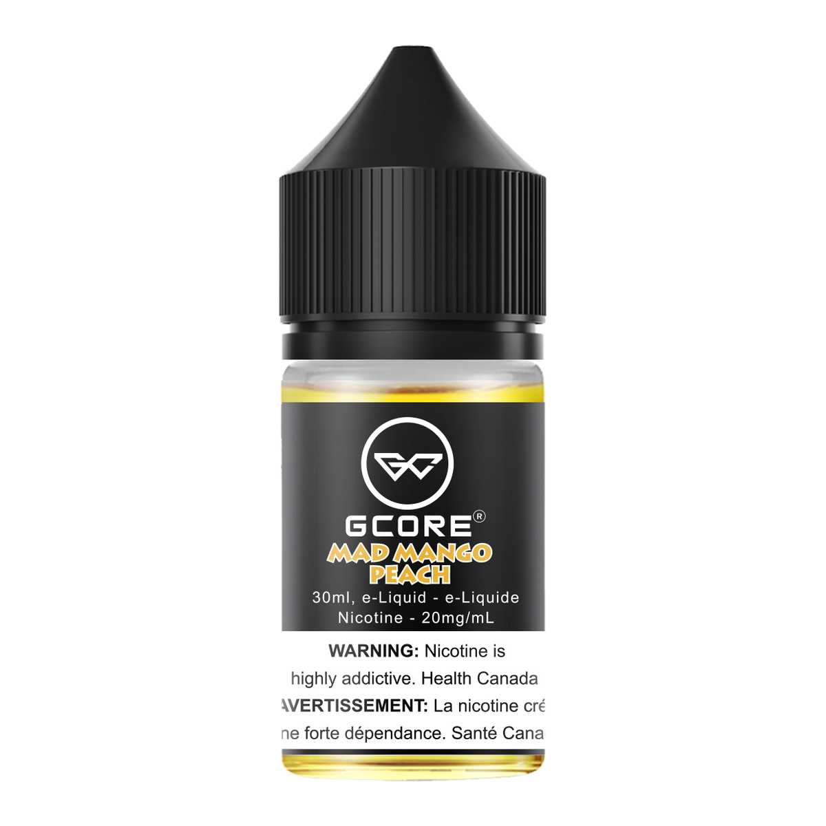 Gcore Salt Nic E-Juice 30mL Mad Mango Peach