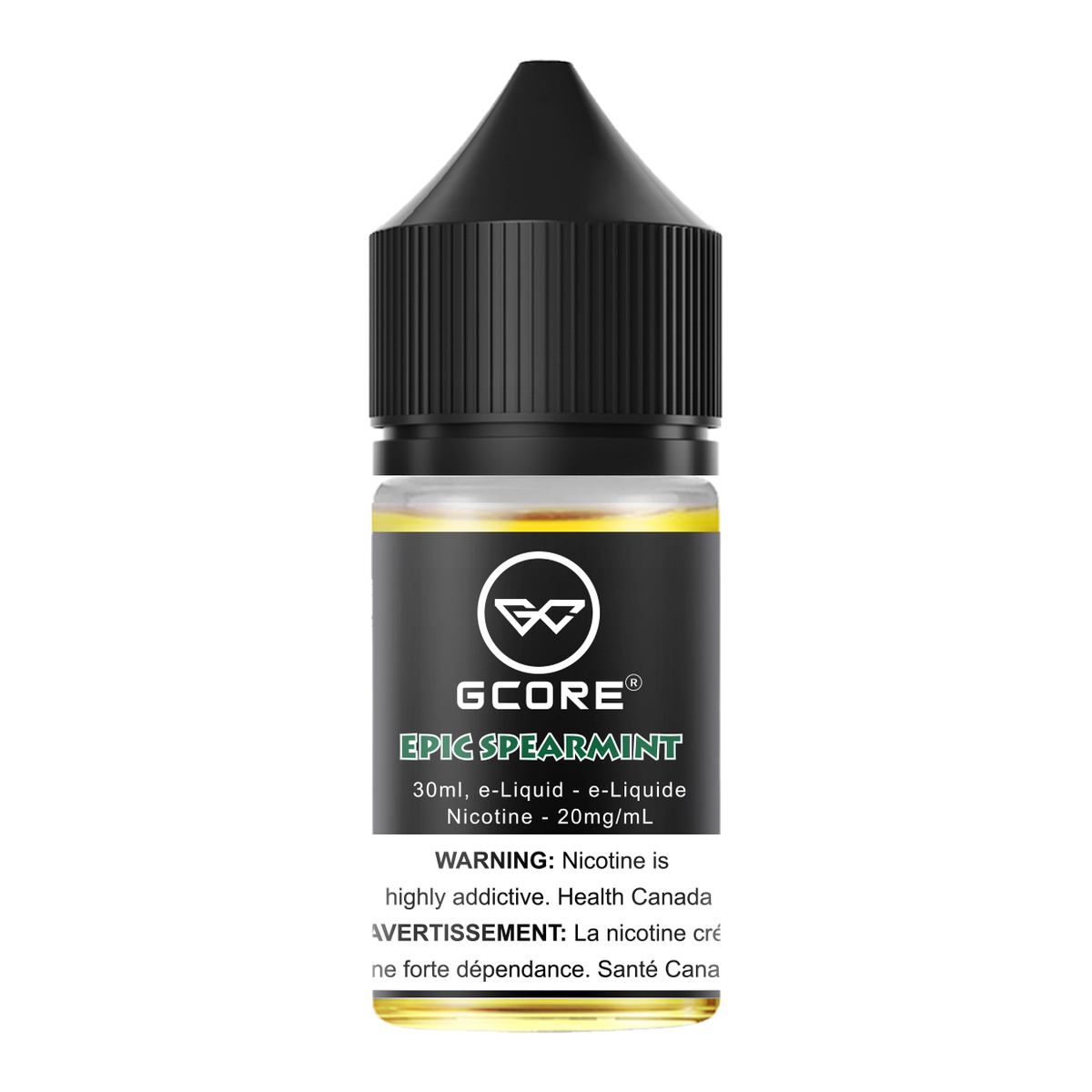 Gcore Salt Nic E-Juice 30mL Epic Spearmint