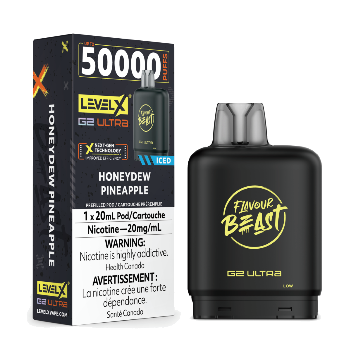 Level X Flavour Beast 50k G2 Ultra Pods