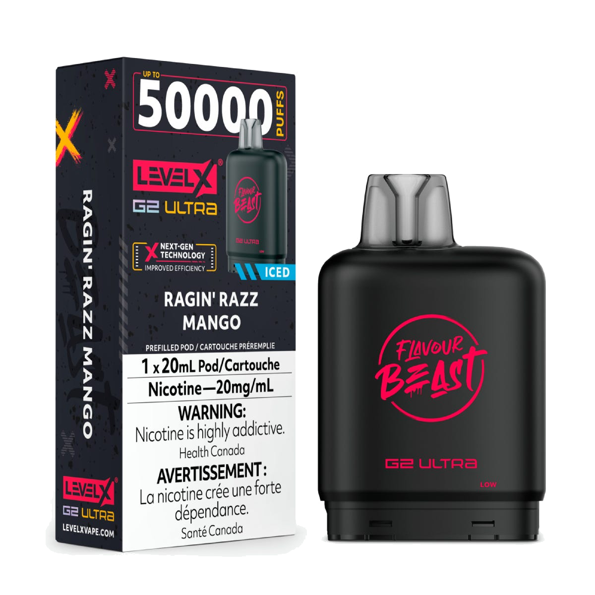 Level X Flavour Beast 50k G2 Ultra Pods