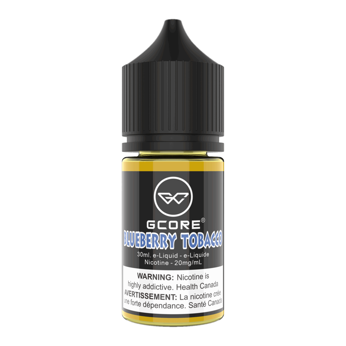 Gcore Salt Nic E-Juice 30mL Blueberry Tobacco